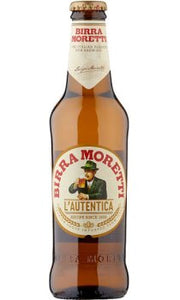 Birra Moretti Bottles