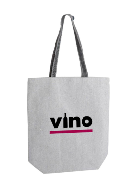 Vino Recycled Tote Bag